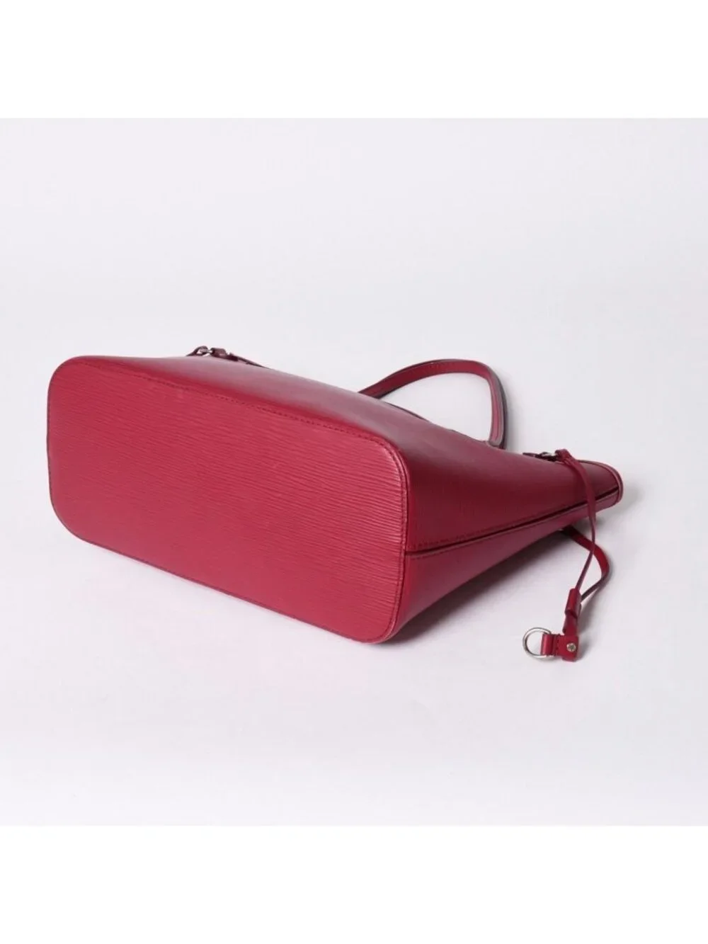 Louis Vuitton Neverfull PM Handbag Epi Leather Bordeaux Silver